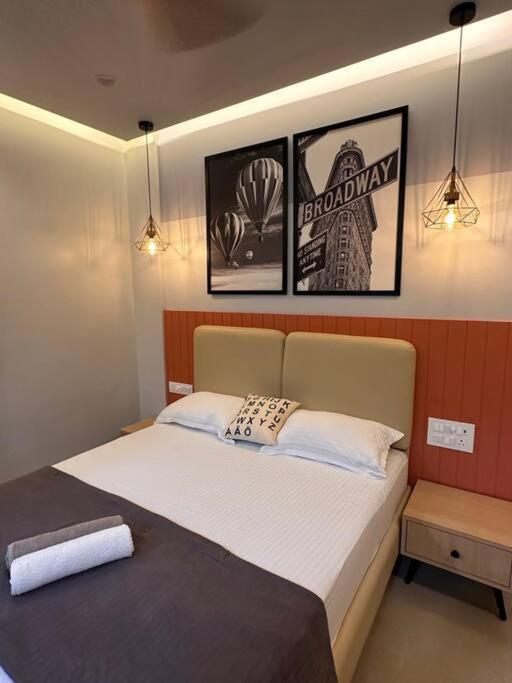 Terra Private With Balcony Wifi Ac Smart Tv Kitchenette Washing Machine Apartment Pune